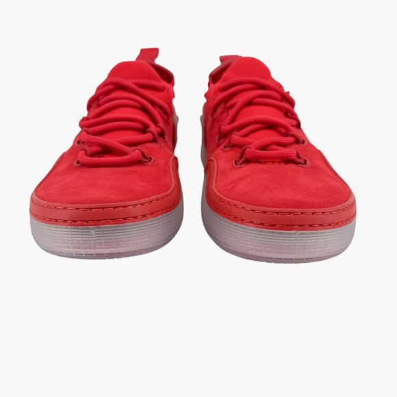 Christian Louboutin Arpoador Red Sock Sneakers Size 39.5 US 9.5 Suede Drawstring - Picture 5 of 14